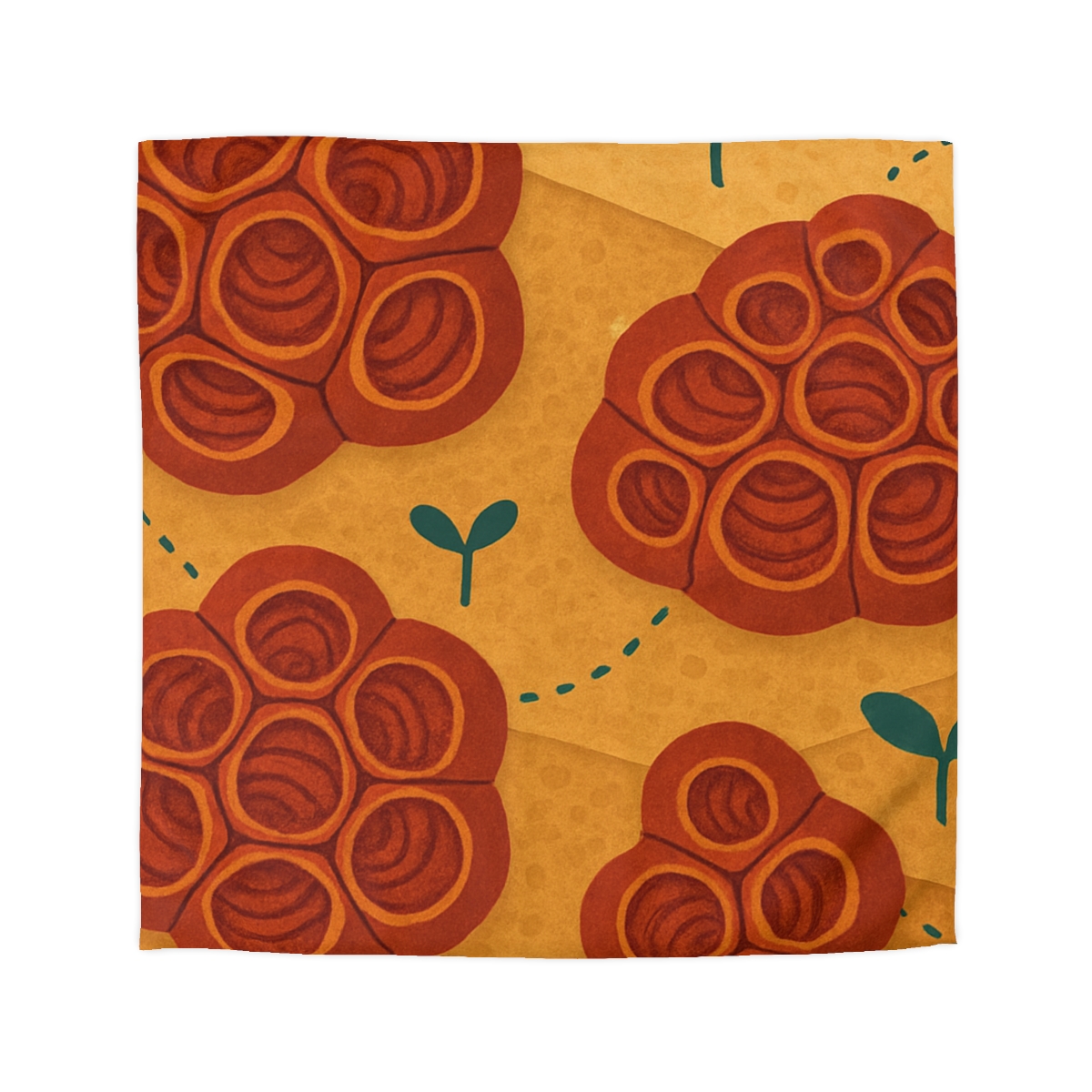 Seed Pod Mosaic soft comforter duvets