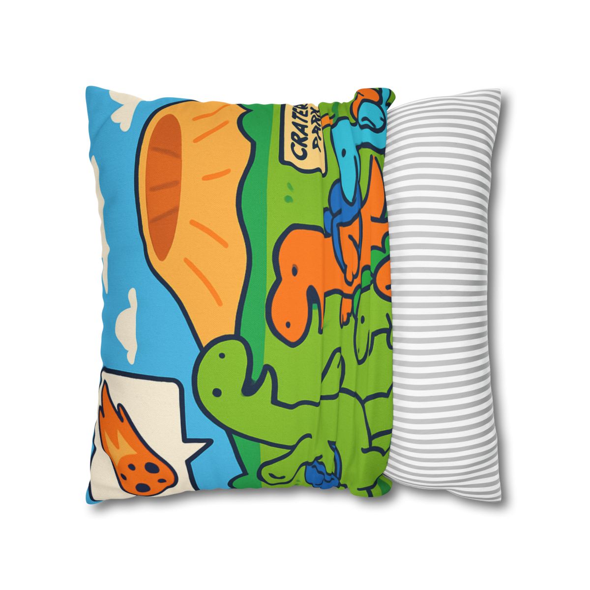 Cosmic Dino Field Trip comfortable bedding pillow covers
