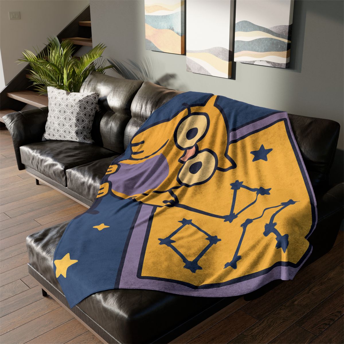 Moonlit Owl Classroom personalized cozy blankets