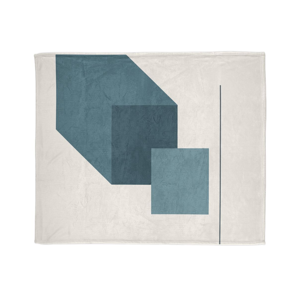 Stepped Rectangle Orbits personalized cozy blankets