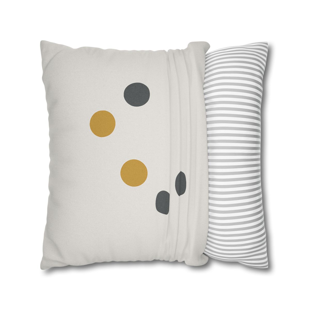 Asymmetric Dot Cluster designer print pillow cases