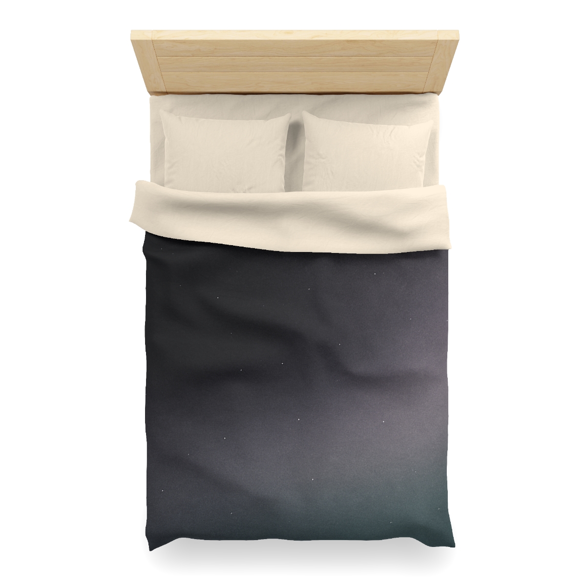 Dark Energy Veil Gradient soft comforter duvets