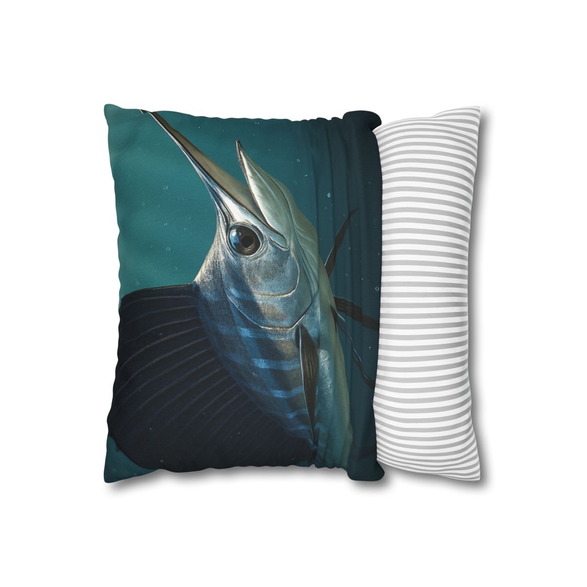 Nebula Flash Sailfish designer print pillow cases