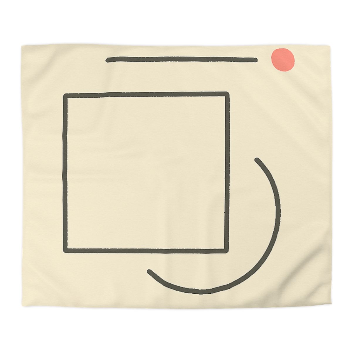 Offset Frame With Crescent Anchor warm winter duvets