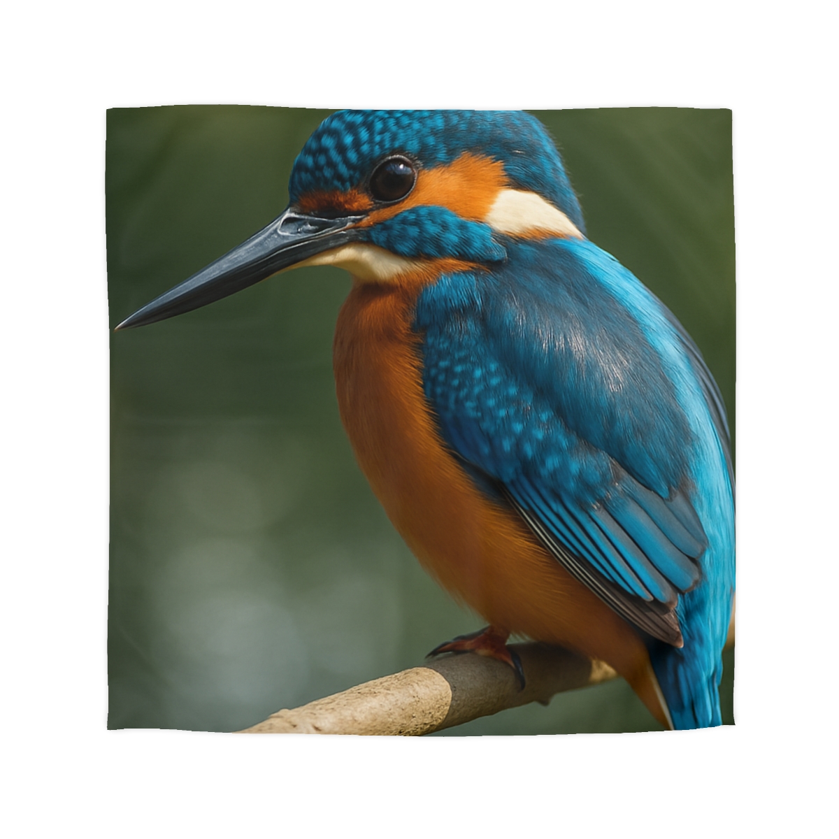 Azure Bolt Common Kingfisher trendy bedroom duvets