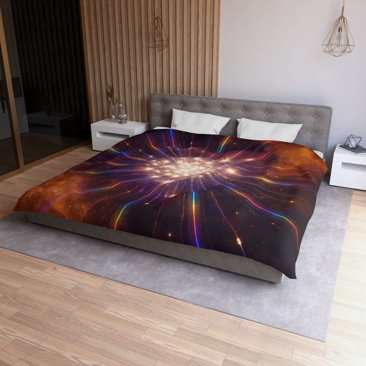 Starburst Cluster Mosaic unique patterned duvets