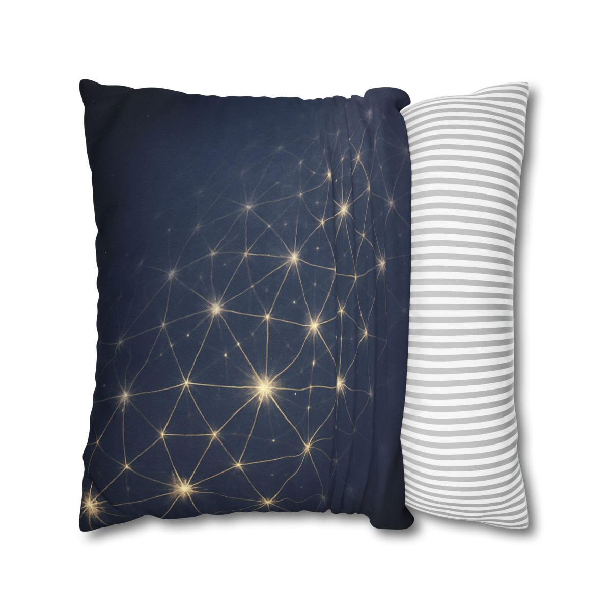 Stellar Lattice Bloom soft cotton pillow cases