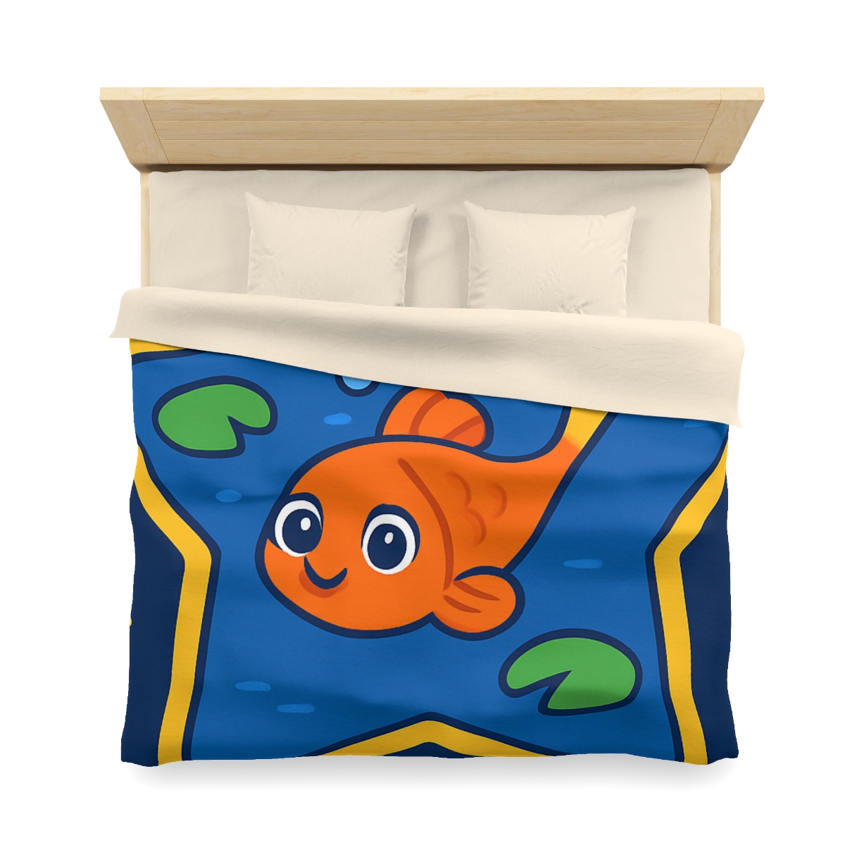 Comet Koi And The Star Pond warm winter duvets