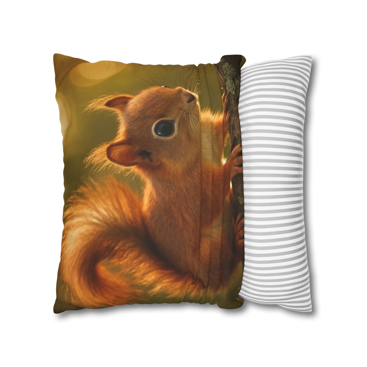 Sunrise Forager Red Squirrel comfortable bedding pillow covers