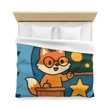 Comet Classroom With The Curious Fox warm winter duvets