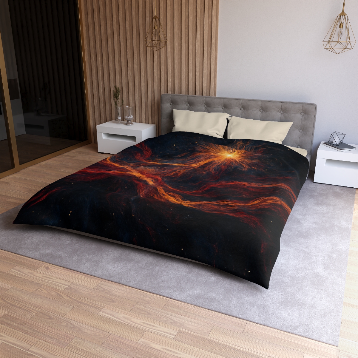 Ember Filament Bloom trendy bedroom duvets