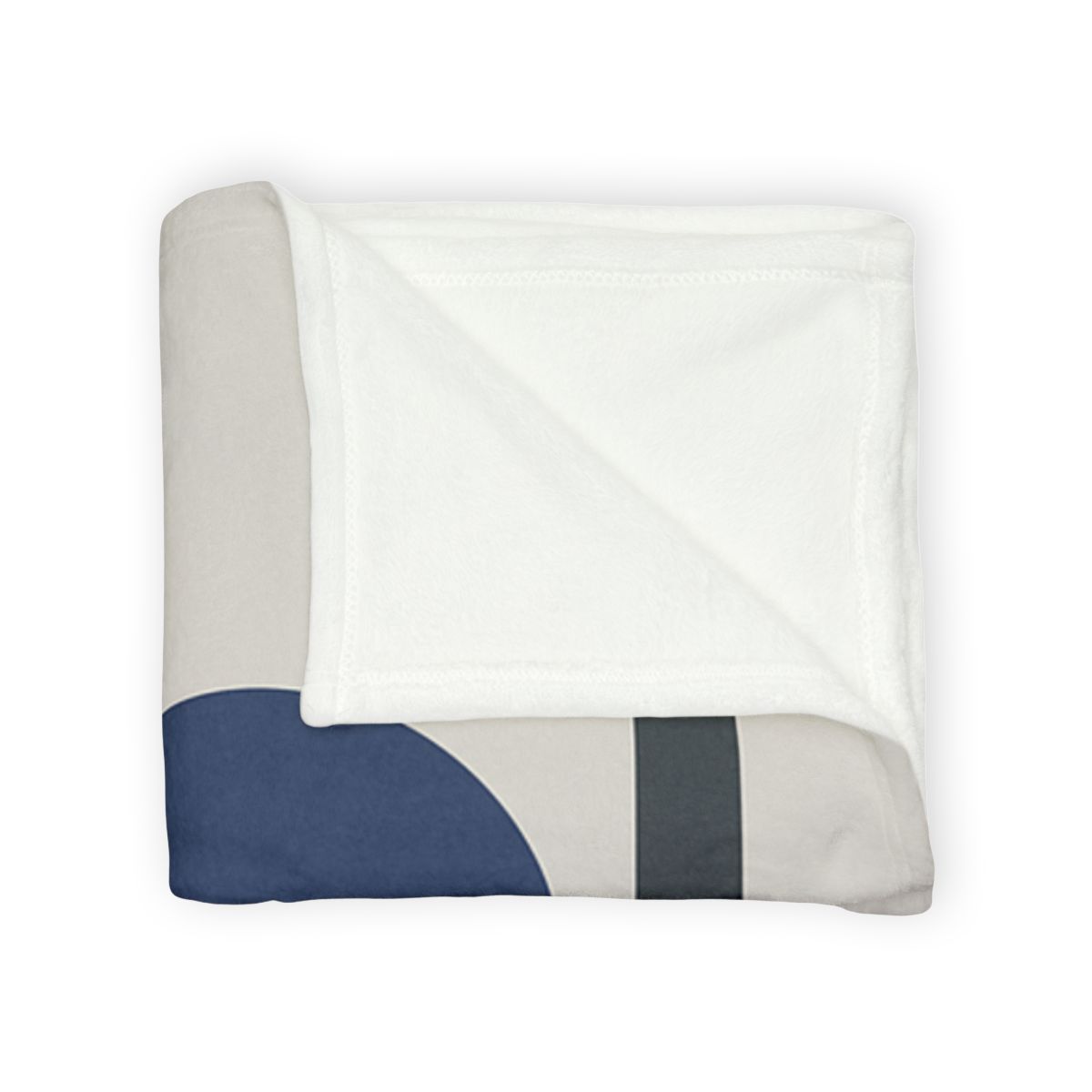 Stepped Circles And Side Bar stylish throw blankets