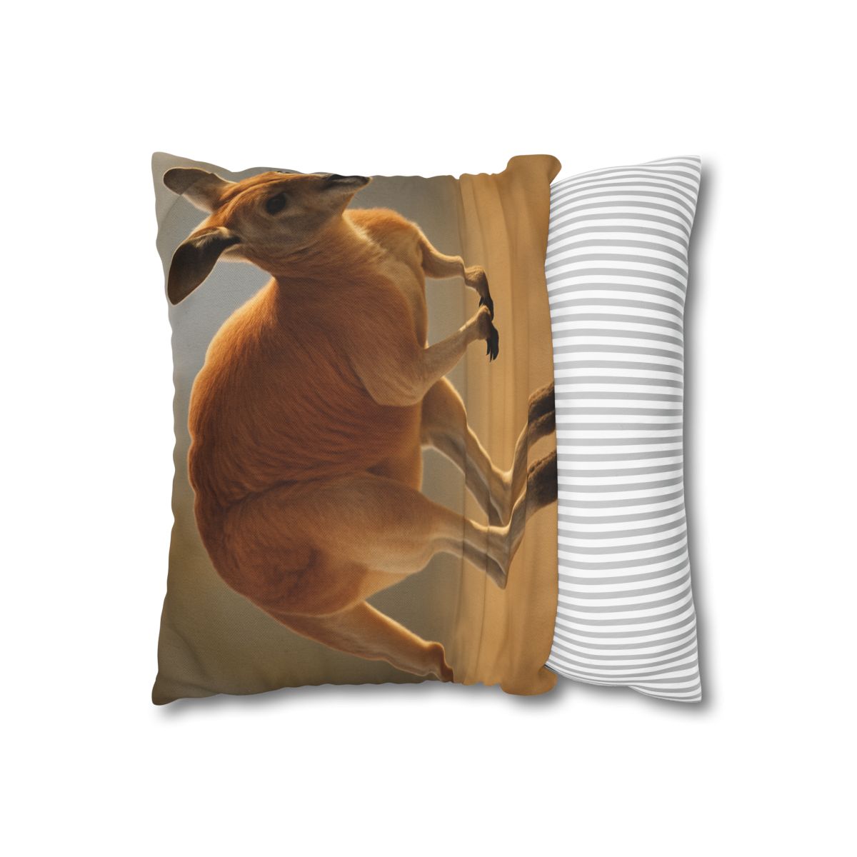 Ember Hop Red Kangaroo trendy patterned pillow cases