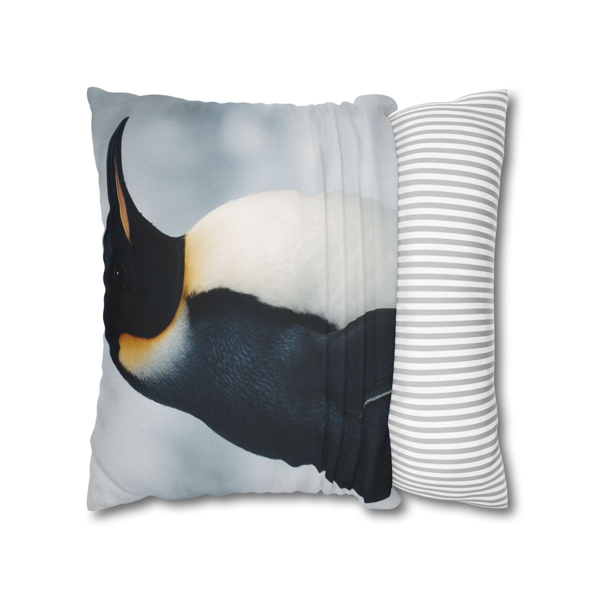 Aurora Drift Emperor Penguin comfortable bedding pillow covers