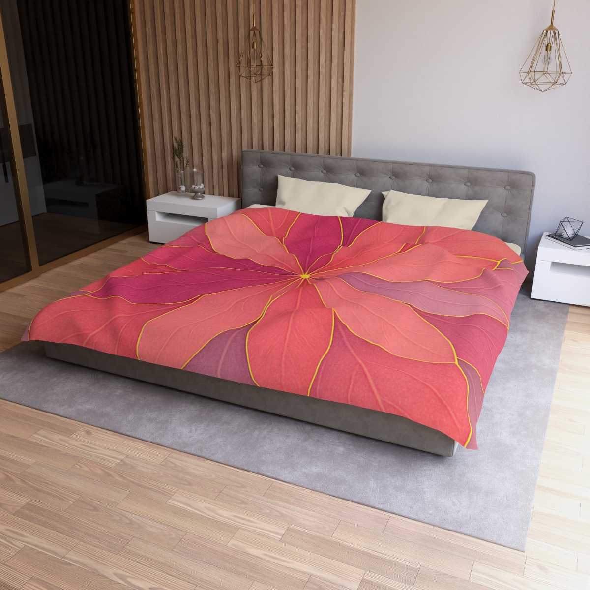 Petal Prism Overlap trendy bedroom duvets