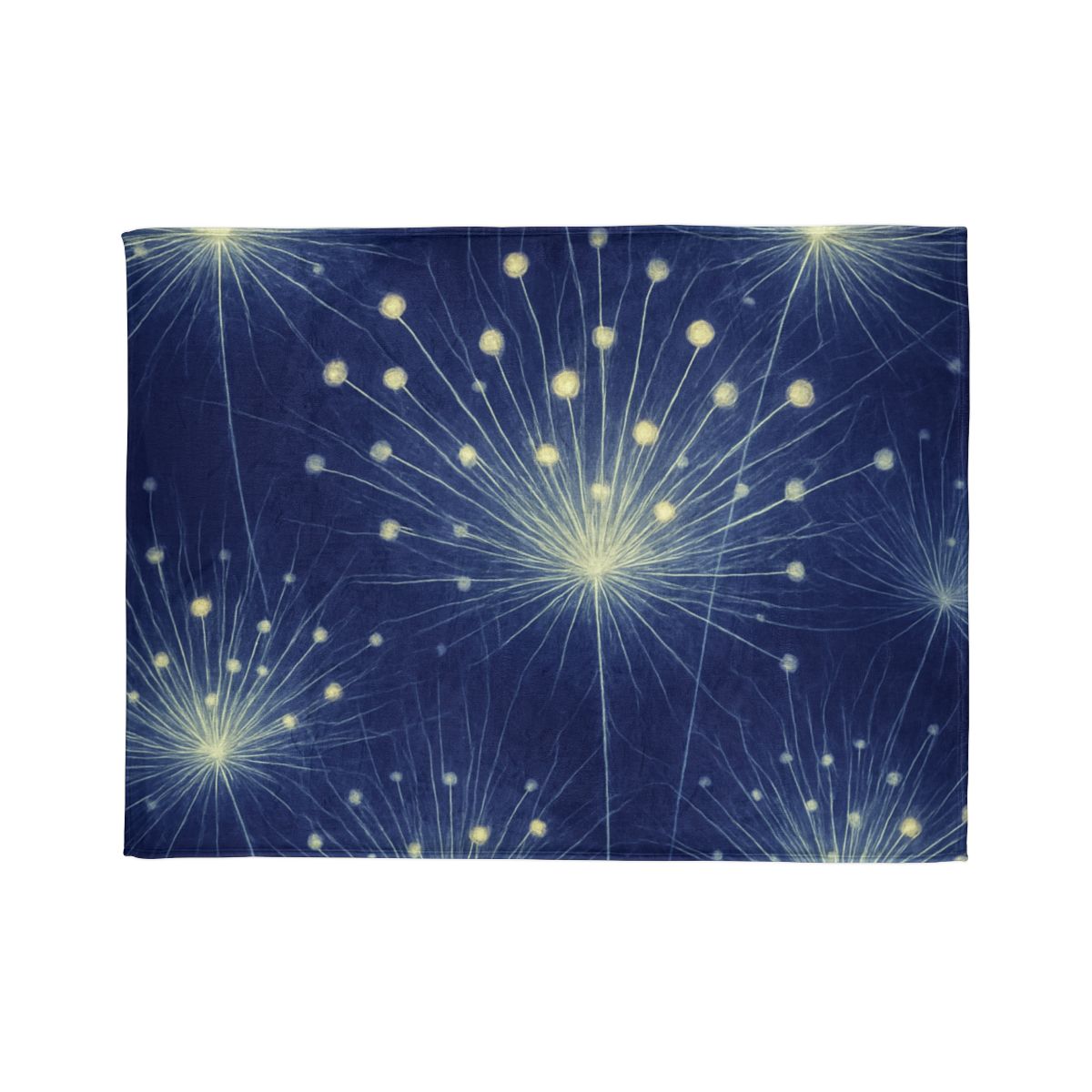 Stamen Burst Radiograph soft fleece blankets
