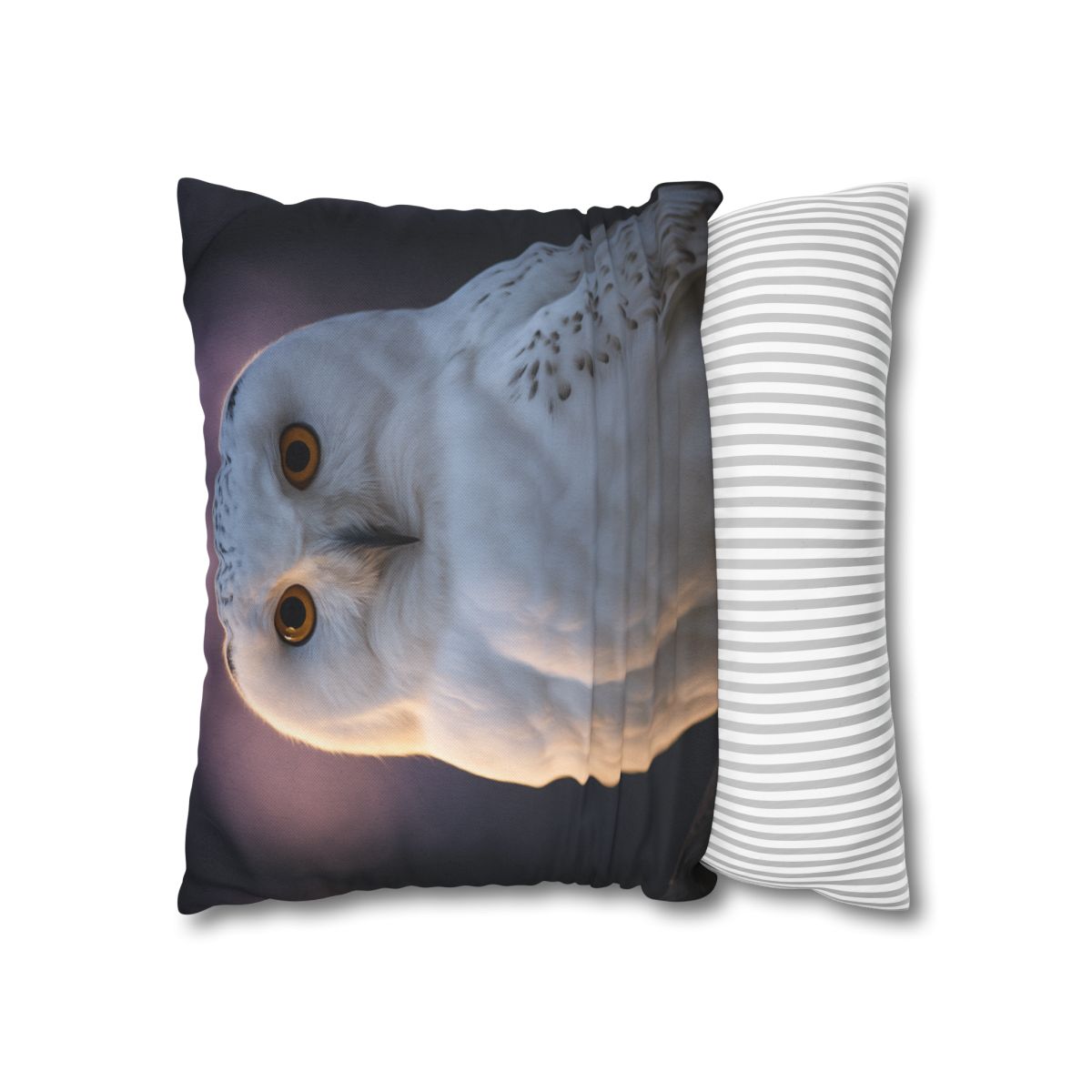 Twilight Watcher Snowy Owl unique gift pillow cases