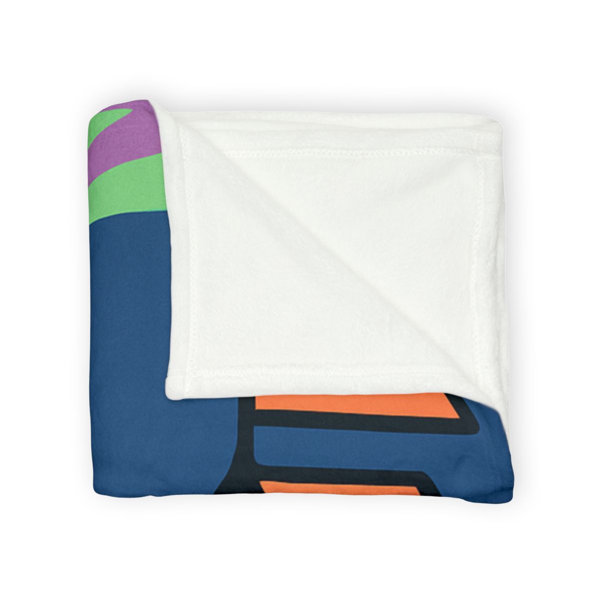 Polar Bear Aurora Math Camp custom blankets
