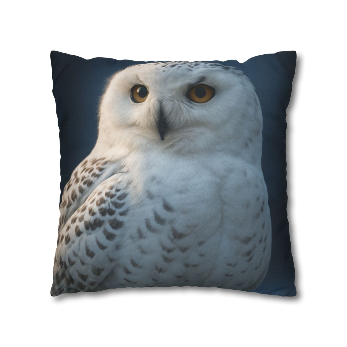 Midnight Watch Snowy Owl unique gift pillow cases