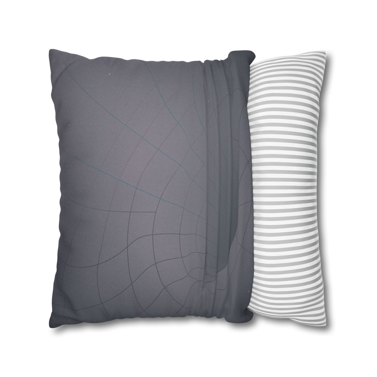 Void Echo Lattice trendy patterned pillow cases