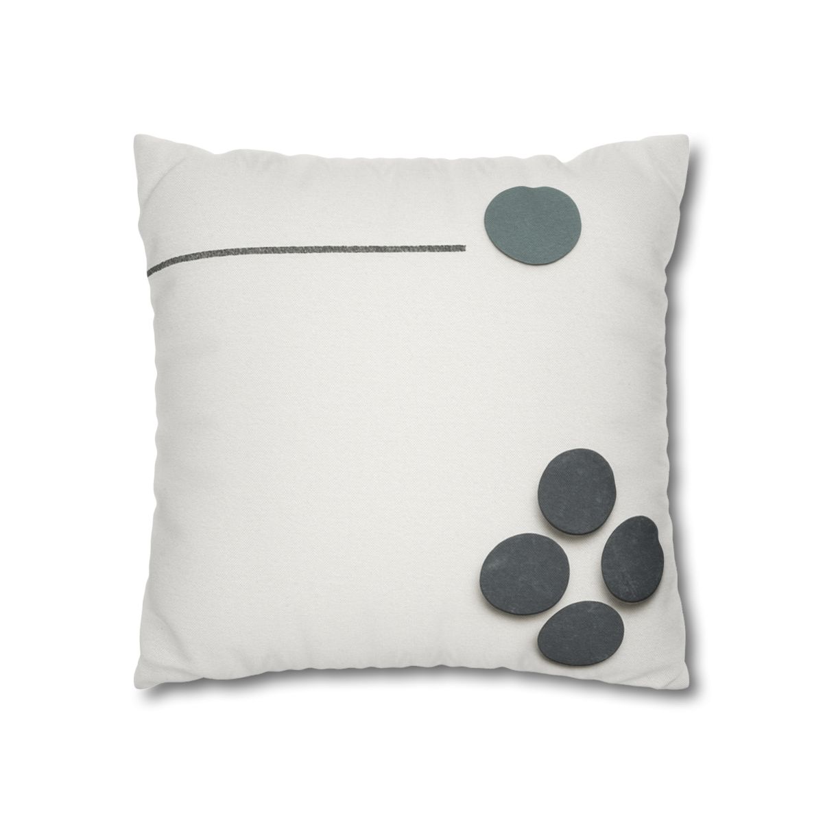 Clustered Dots With Broken Line trendy patterned pillow cases