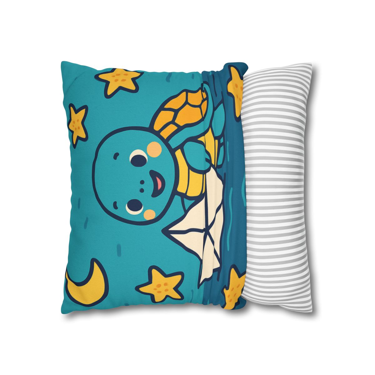 Star Sailor Turtle soft cotton pillow cases