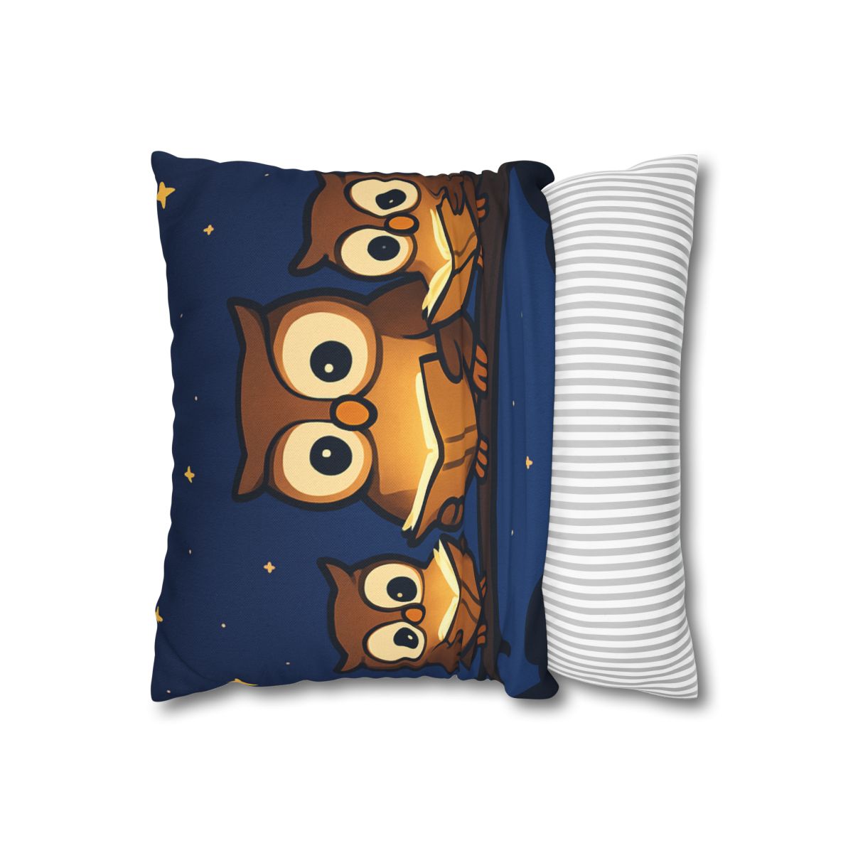 Moonlight Library Of Owls unique gift pillow cases