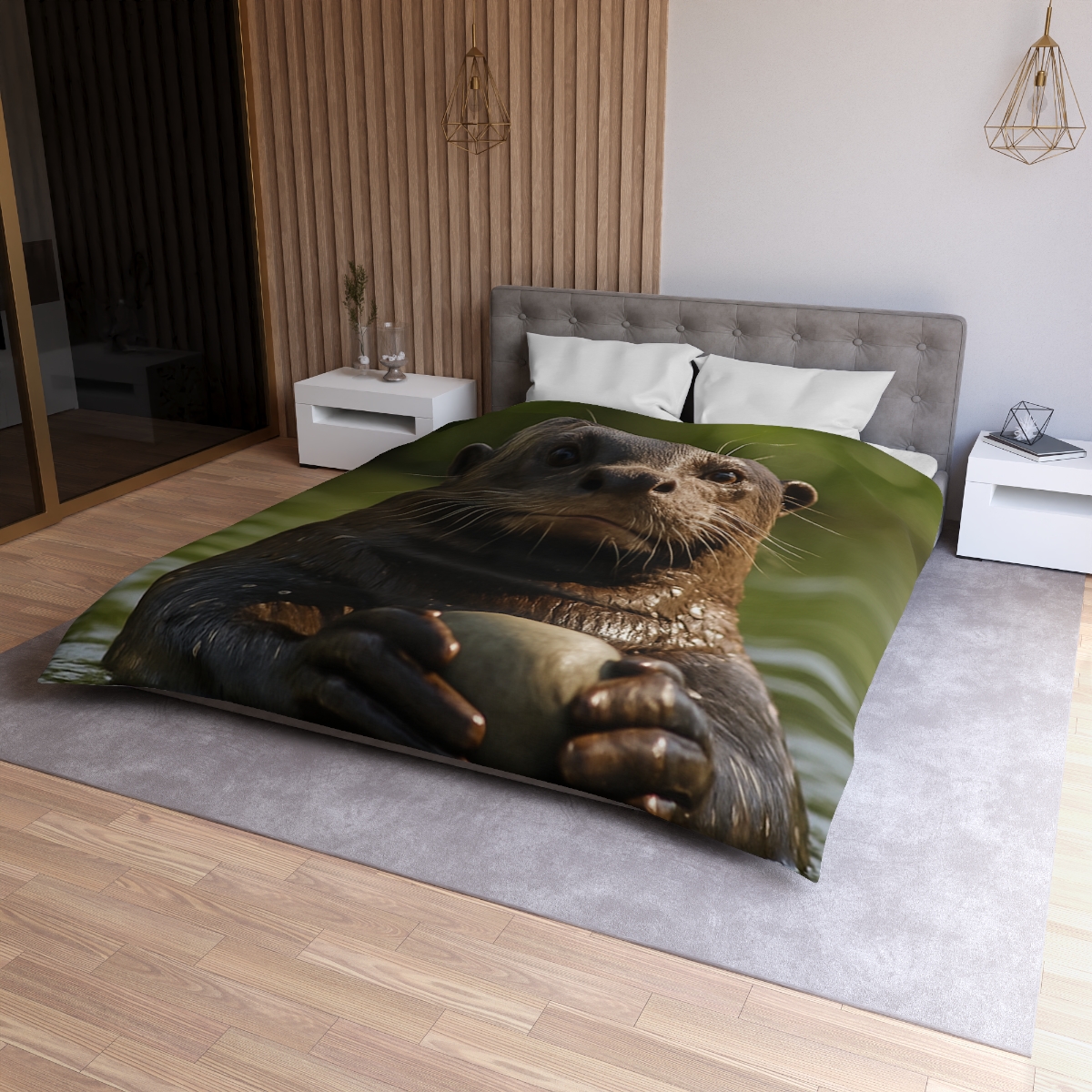 River Drift Giant Otter warm winter duvets