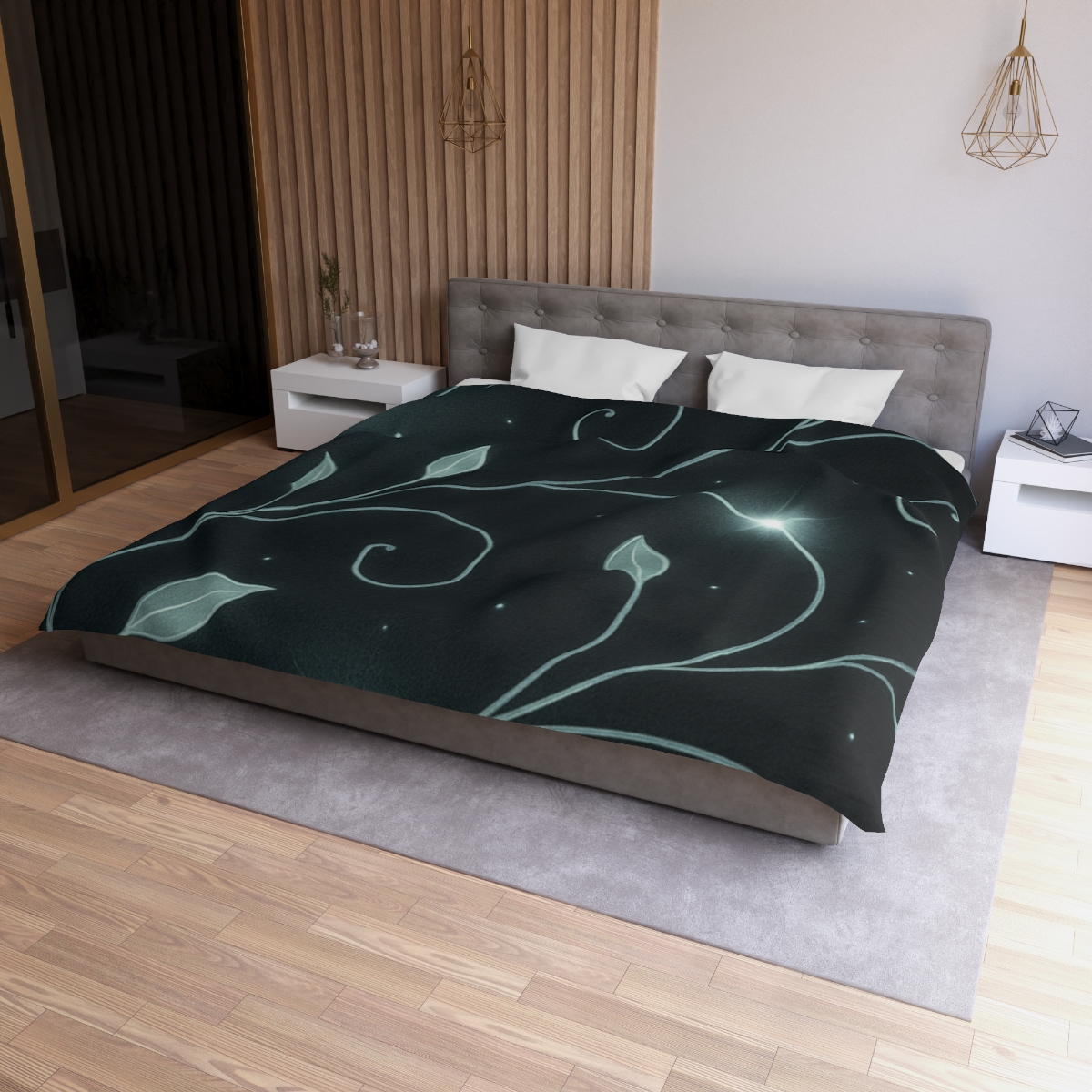 Starlit Vine Constellation stylish duvet covers