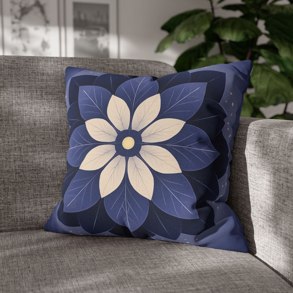 Petal Prism Mandala comfortable bedding pillow covers