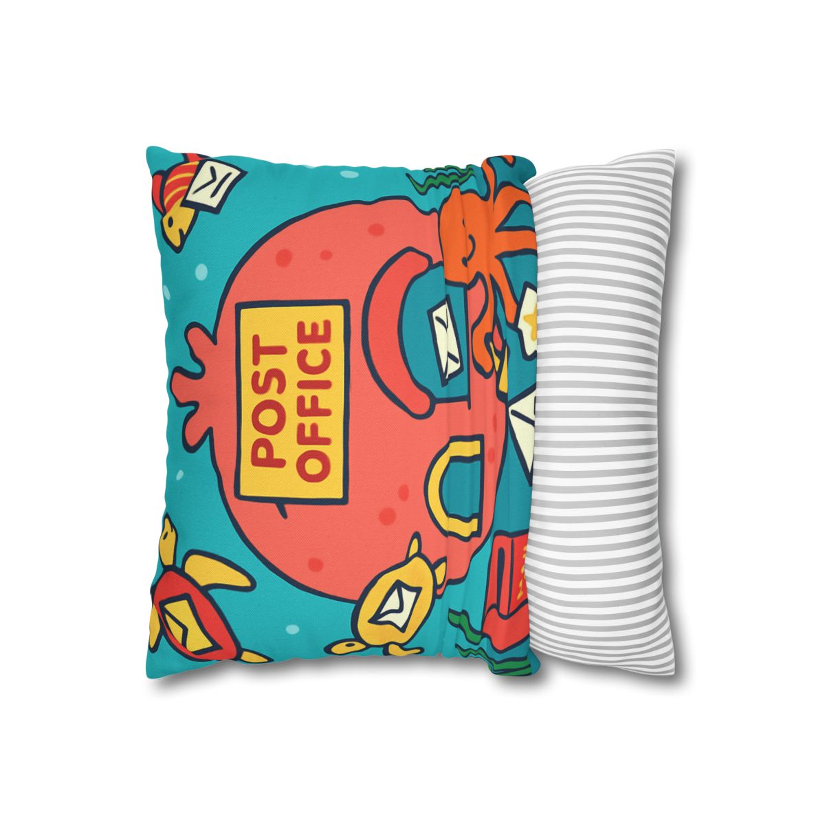 Coral Reef Planet Post Office custom pillow cases