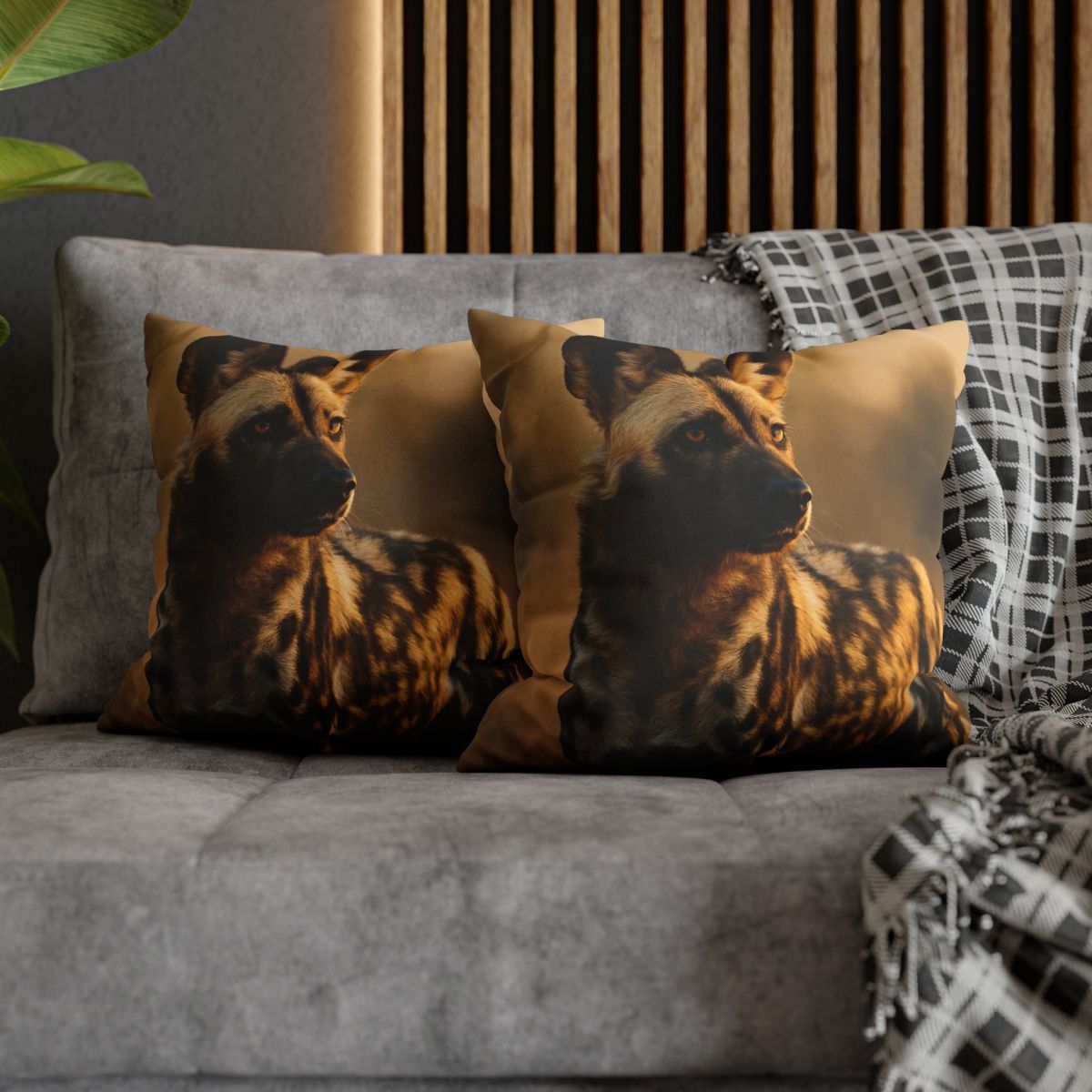 Ember Patrol African Wild Dog personalized pillow covers