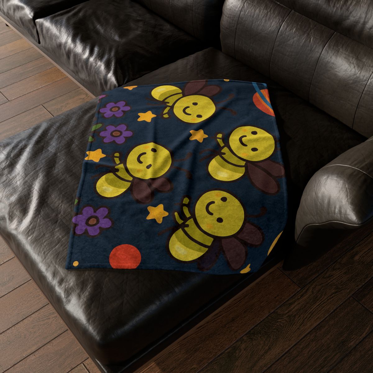 Galaxy Garden Of Singing Fireflies decorative home blankets