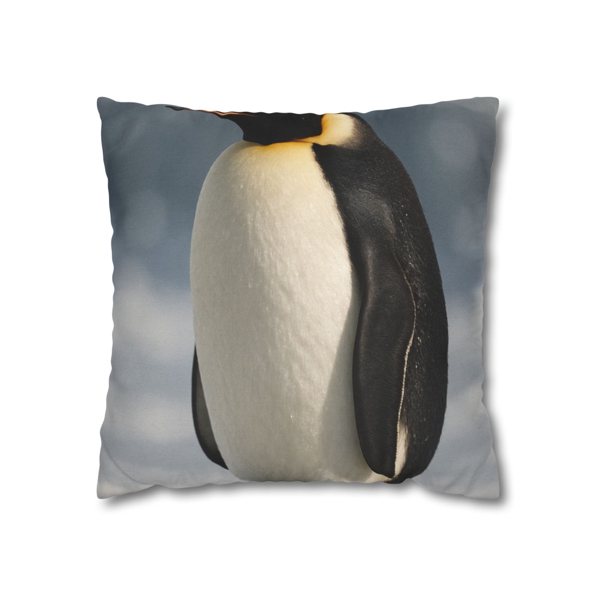 Aurora Drift Emperor Penguin stylish decorative pillowcases