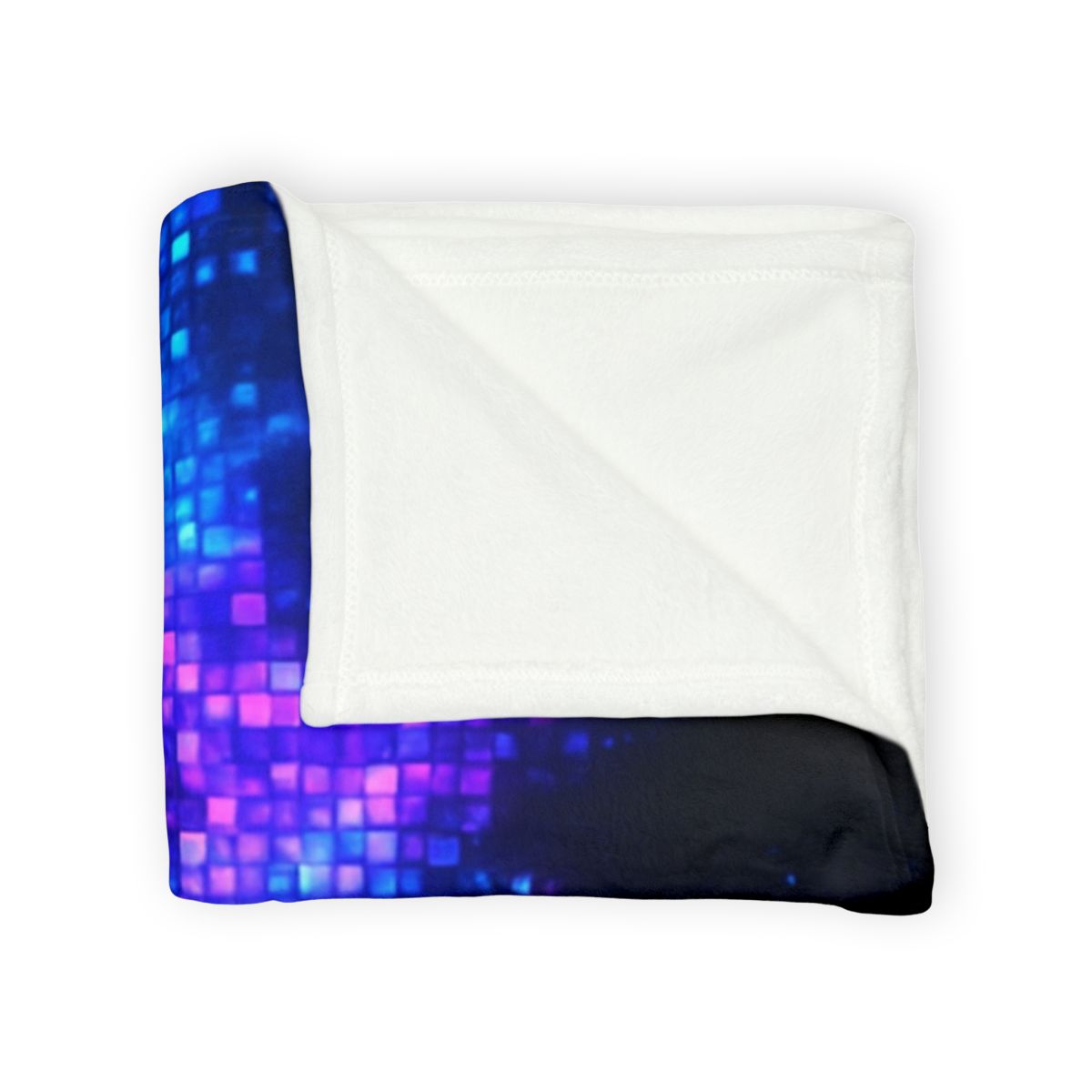 Quantum Nebula Mosaic stylish throw blankets