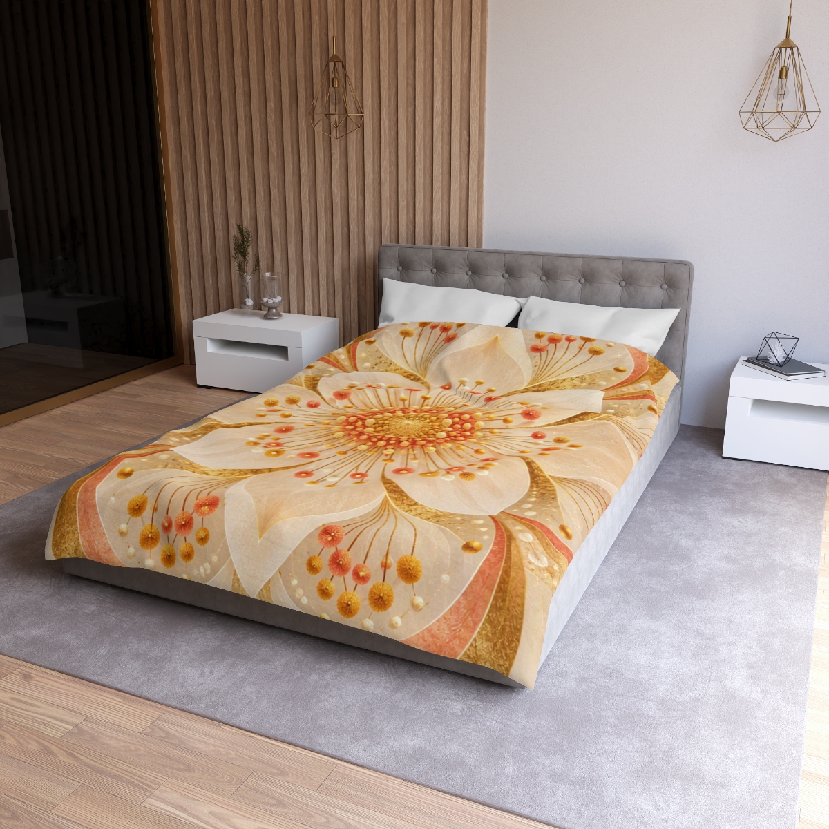 Anther Arc Mosaic stylish duvet covers [AI-3cdb2317-ab232388305f]