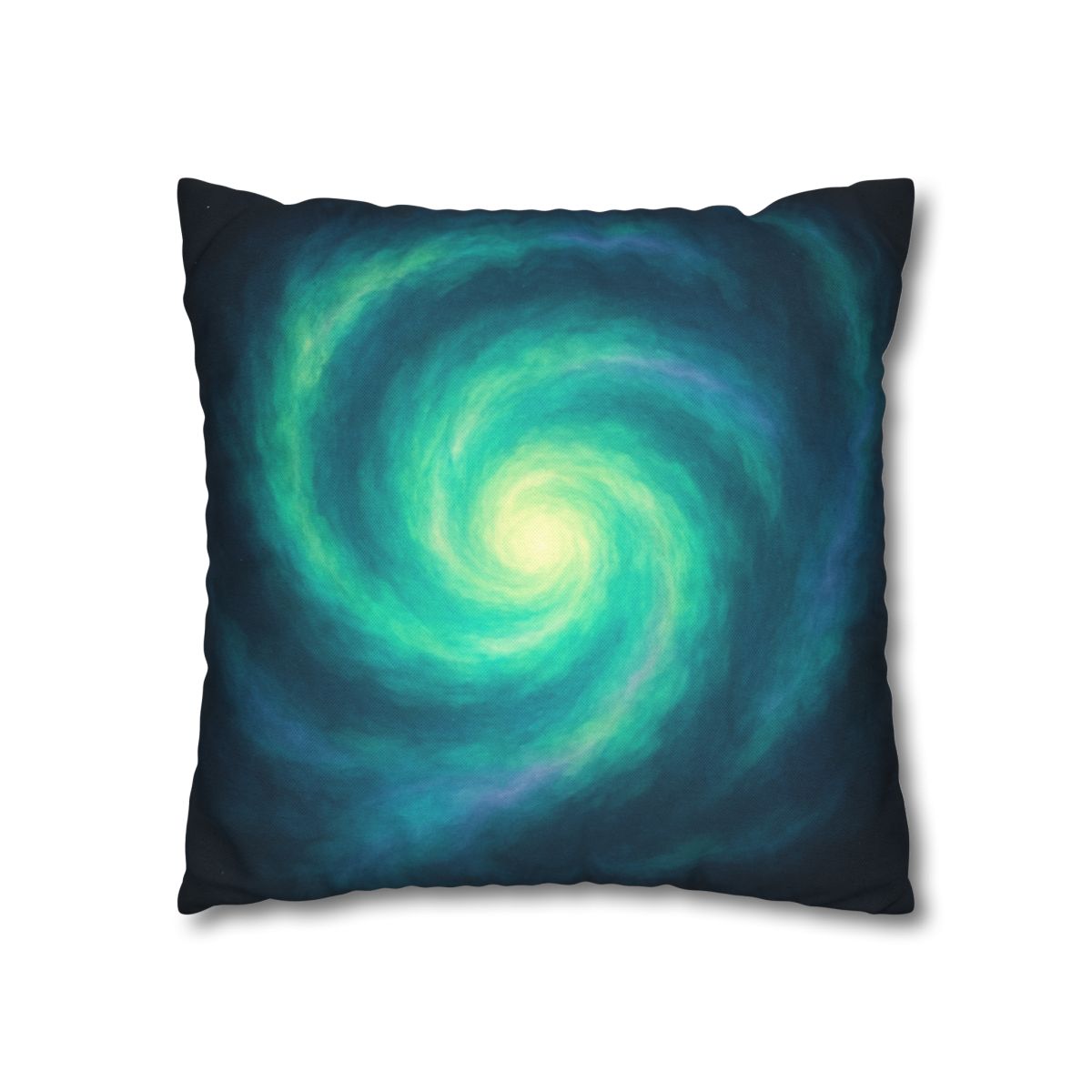 Aurora Halo Spiral soft cotton pillow cases