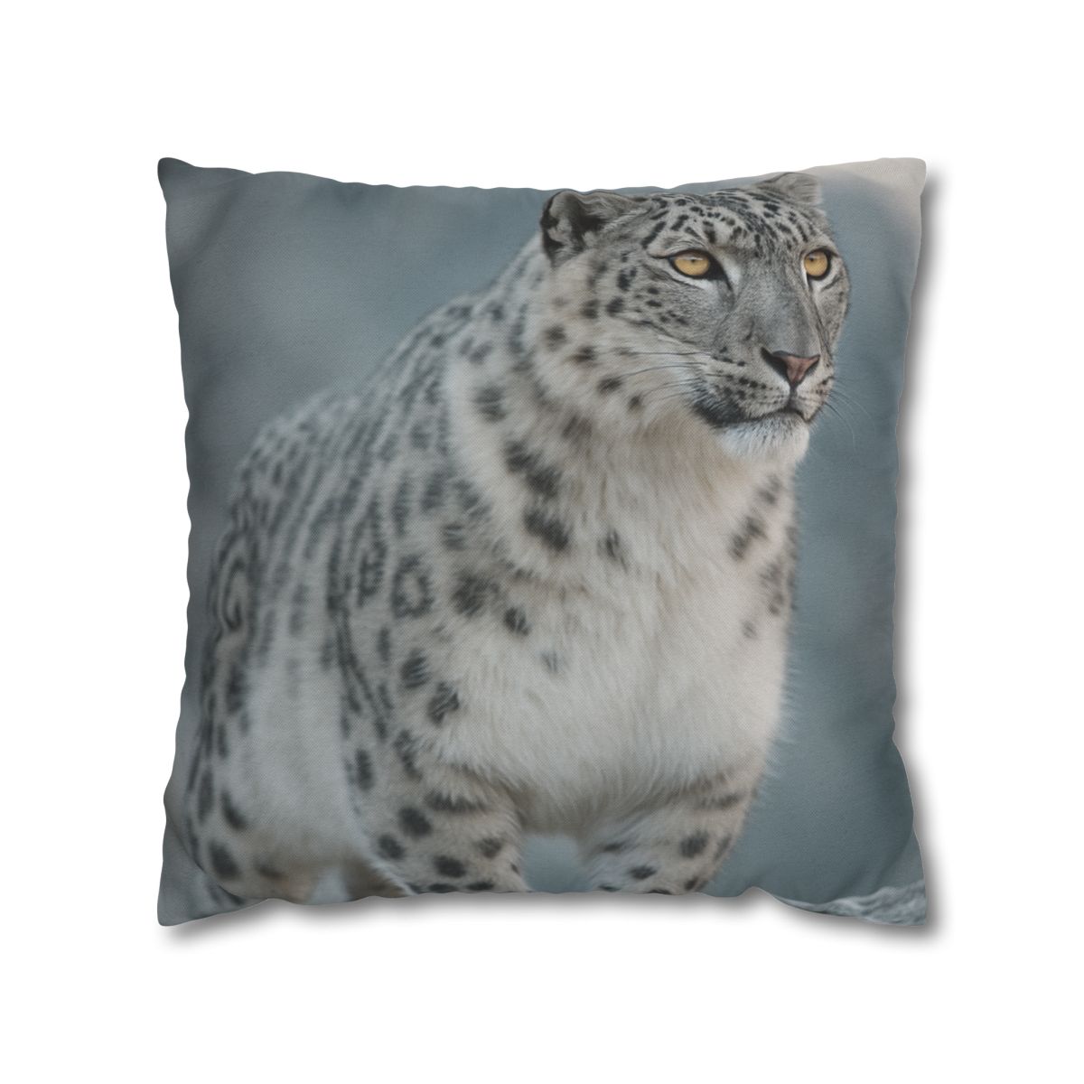 Ridge Phantom Snow Leopard custom pillow cases