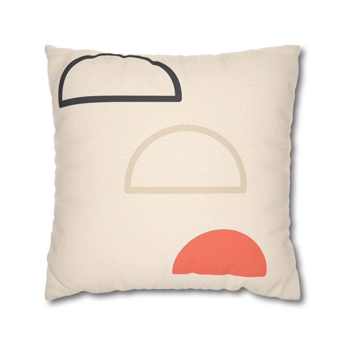 Staggered Arc Trio trendy patterned pillow cases