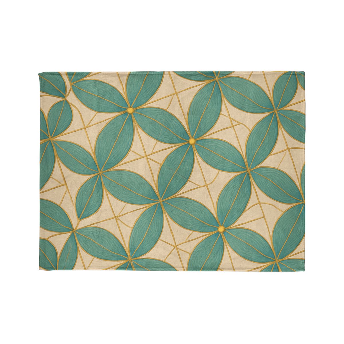 Petal Circuit Lattice personalized cozy blankets