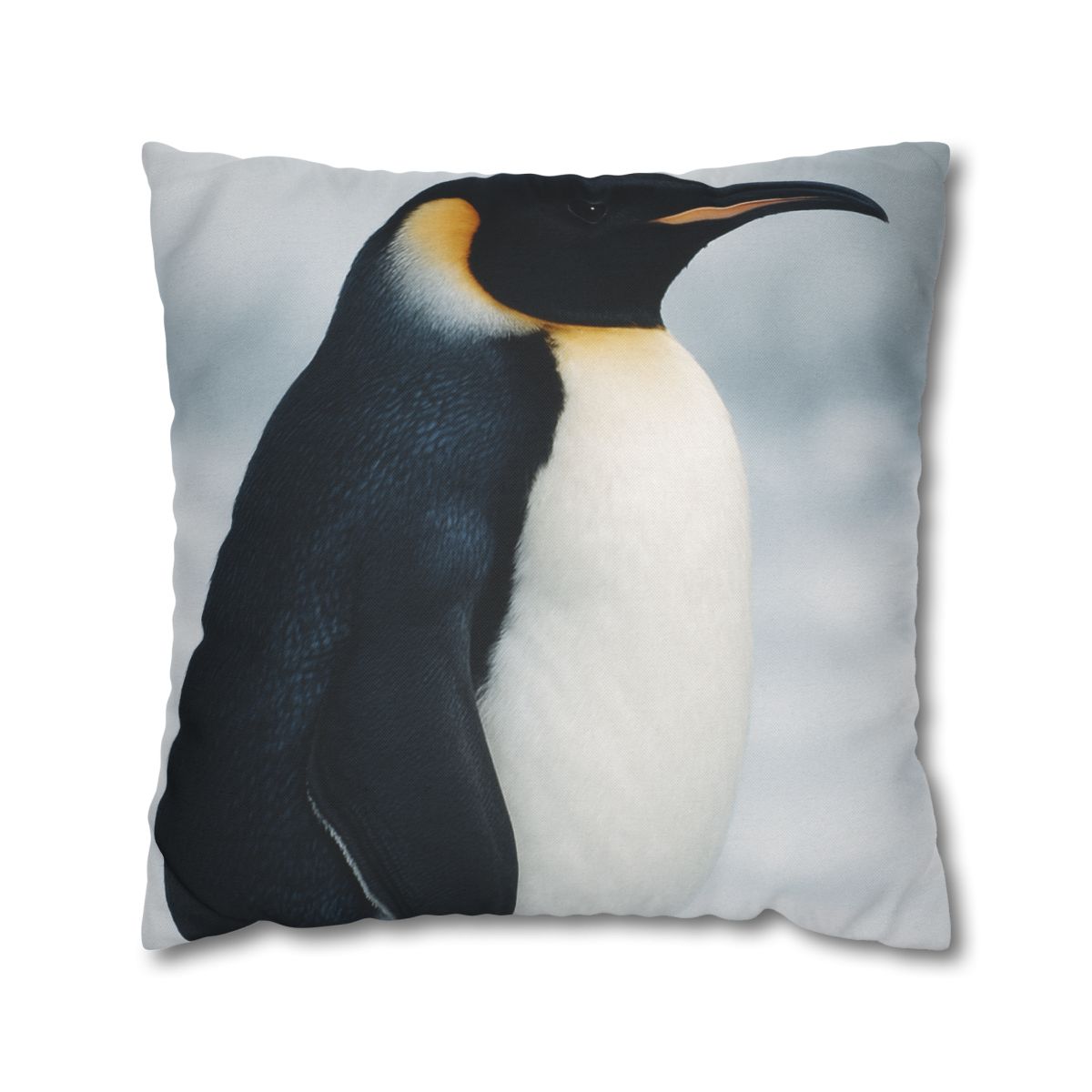 Aurora Drift Emperor Penguin comfortable bedding pillow covers