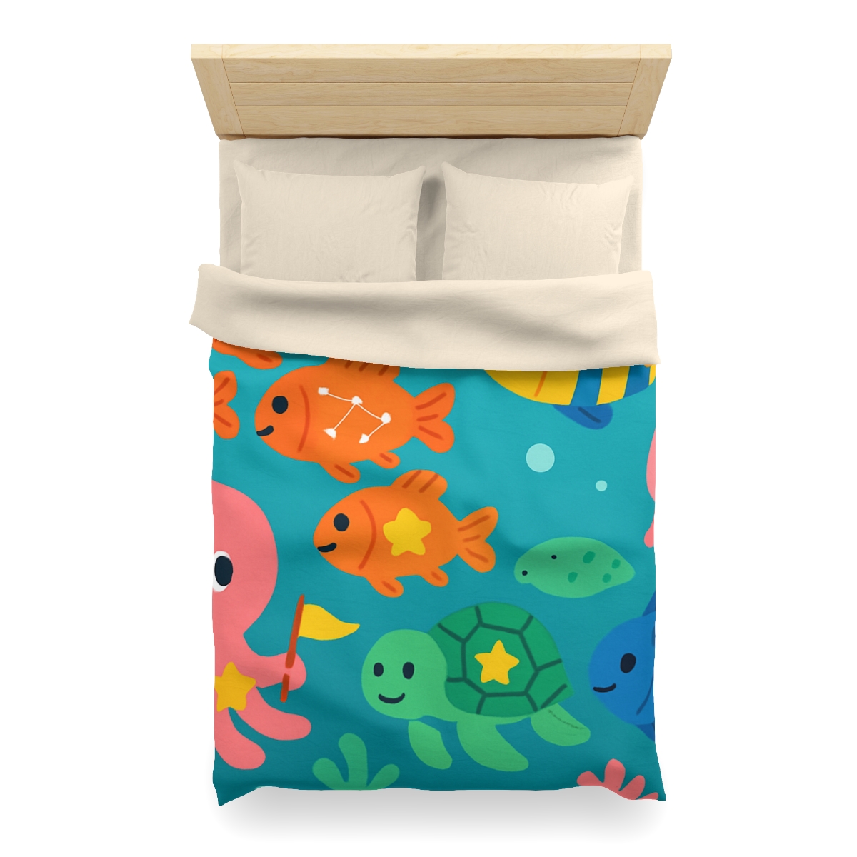 Underwater Galaxy Parade warm winter duvets