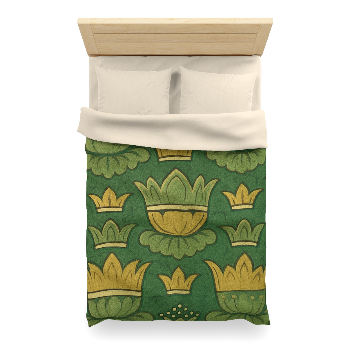 Calyx Crown Tessellation personalized bedding duvets