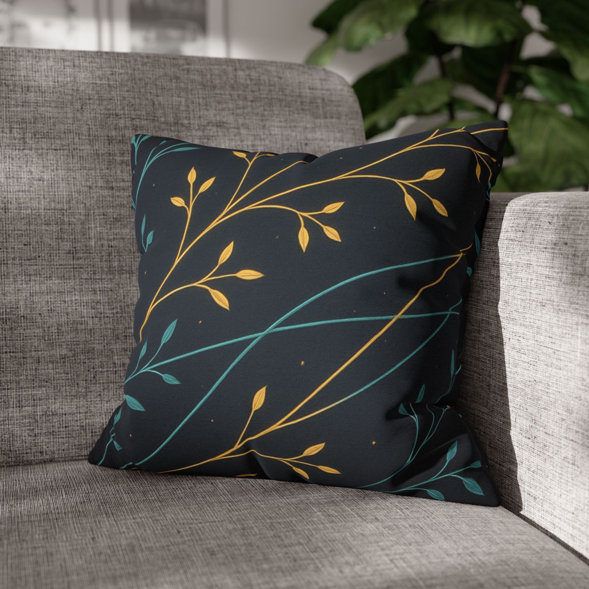 Starlit Vine Constellation unique gift pillow cases