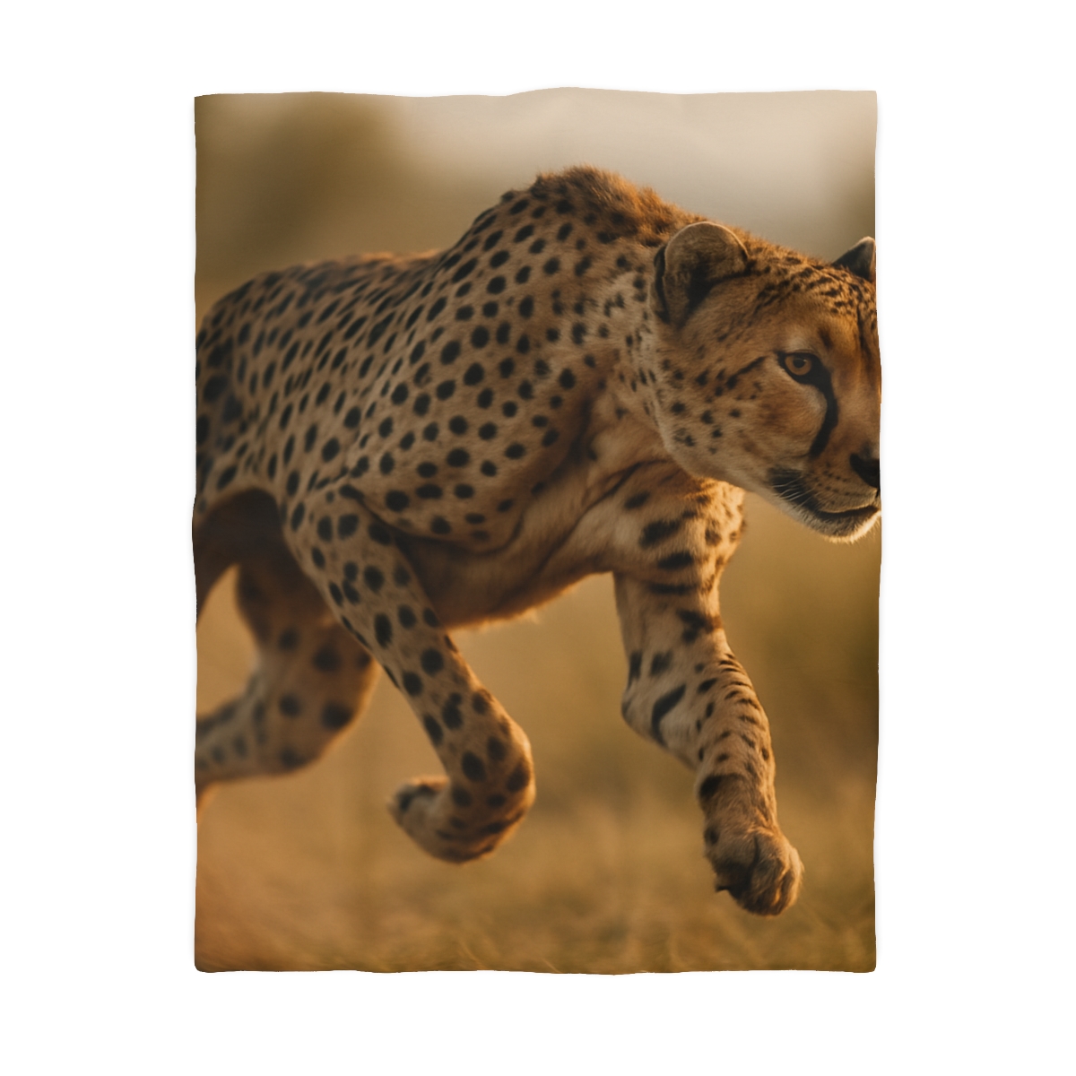 Dawn Sprint Cheetah custom duvets
