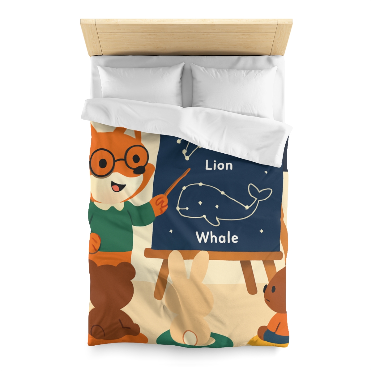 Constellation Classroom Fox stylish duvet covers
