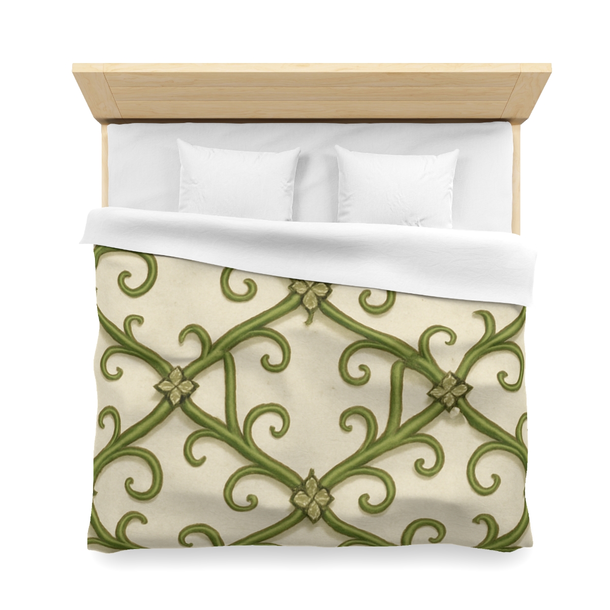 Vine Lattice Panorama personalized bedding duvets
