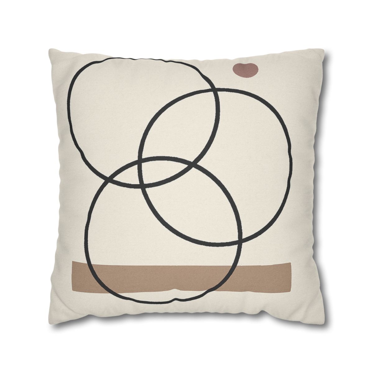 Staggered Rings And Slim Bar comfortable bedding pillow covers