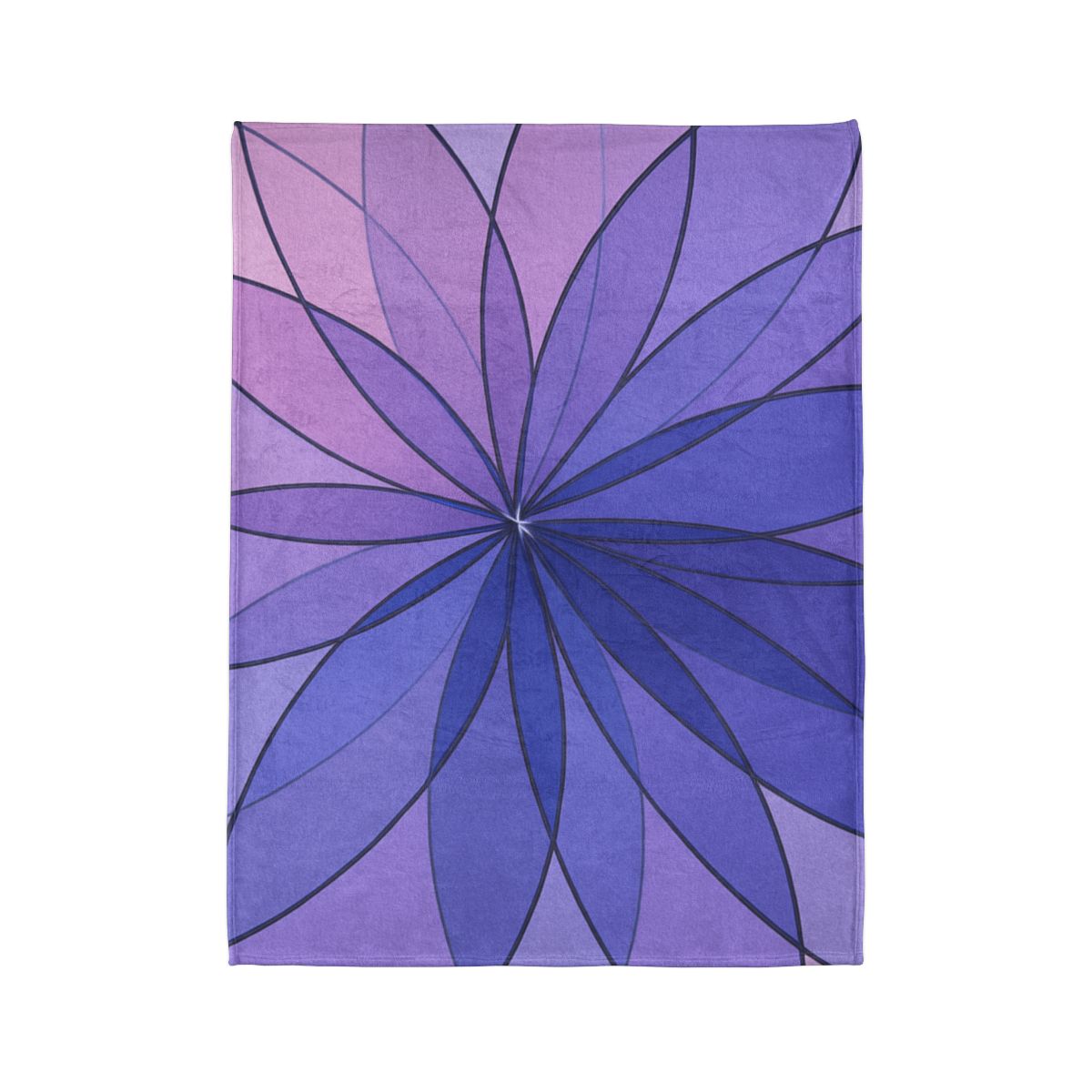 Petal Prism Overlay custom blankets