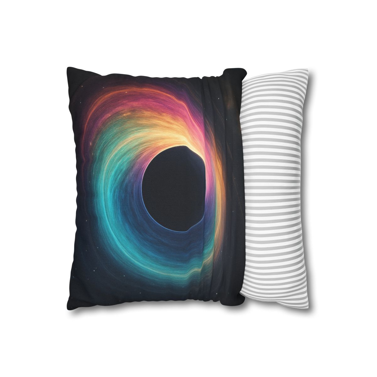 Prismatic Singularity Bloom personalized pillow covers